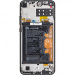 Huawei P40 Lite E-LCD Display Module + Battery- Black