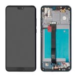 Huawei P20 -LCD Display Module+ Frame- Black