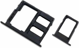 Samsung Galaxy A6 2018/ A6 Plus 2018- Sim/SD Card Holder- Black