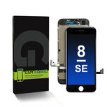 For iPhone 8/ iPhone SE (2020) Display + Module +Metal Plate A+ High Quality P/T- Black