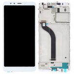 Xiaomi Redmi 5-Display + Digitizer + Frame- White