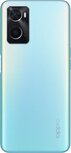 Oppo A76 CPH2375-Battery Cover + Frame Pulled- Blue