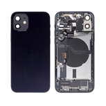 For iPhone 12 Mini Middle Frame Pulled (A) Complete With Parts (No Battery) - Black
