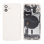 For iPhone 12 Middle Frame Pulled (A) Complete With Parts (No Battery) - White