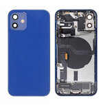 For iPhone 12 Middle Frame Pulled (A) Complete With Parts (No Battery) - Blue
