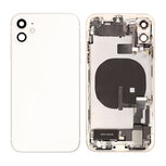 For iPhone 11 Middle Frame Pulled (A) Complete With Parts (No Battery)- White