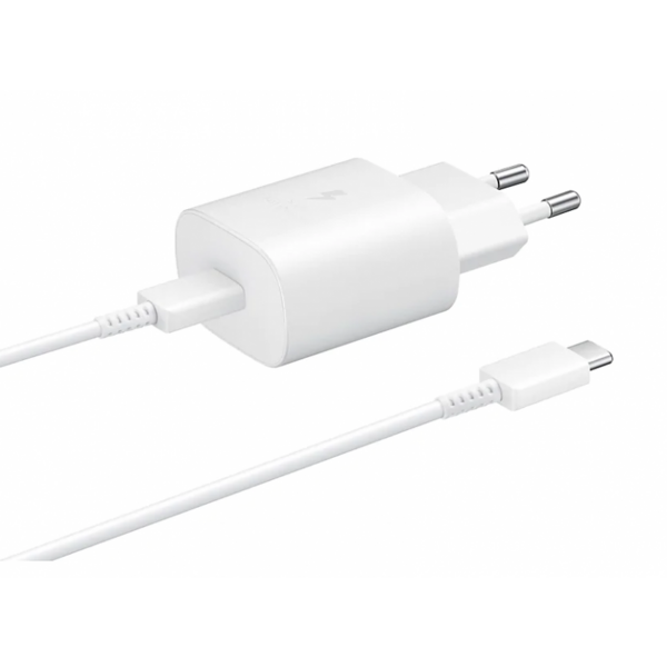 Samsung PD 25W Fast Wall Charger EU Plug EP-TA800XWEGWW White-EU Blister