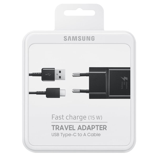 Samsung Travel Charger Type-C EP-TA20EBECGWW Black- EU Blister