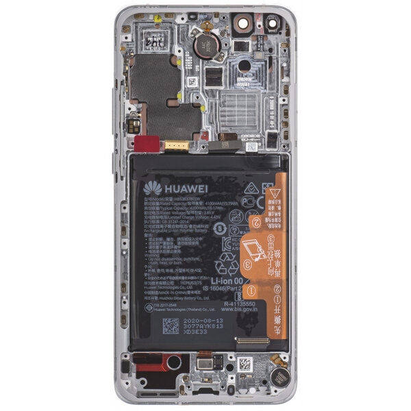 Huawei P40 Pro-LCD Display Module + Battery- White