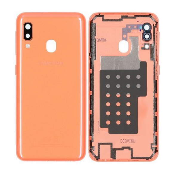 Samsung Galaxy A20E SM-A202F-Battery Cover- Coral