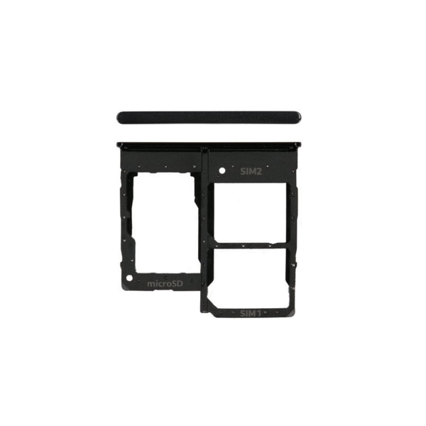 Samsung Galaxy A20E SM-A202F-Sim Holder- Black