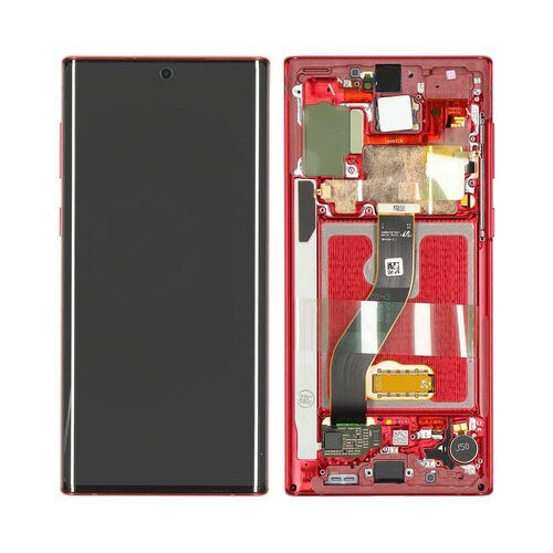 Samsung Galaxy Note 10 SM-N970F-LCD Display Module- Red