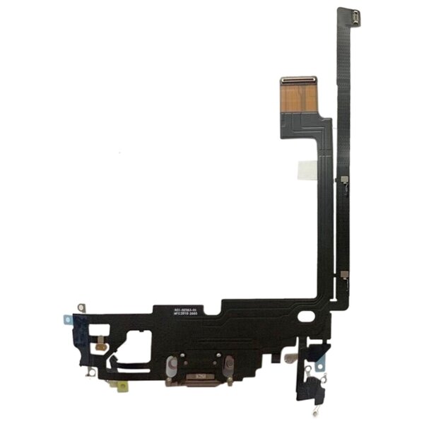 For iPhone 12 Pro Max Charger Connector Flex - Black