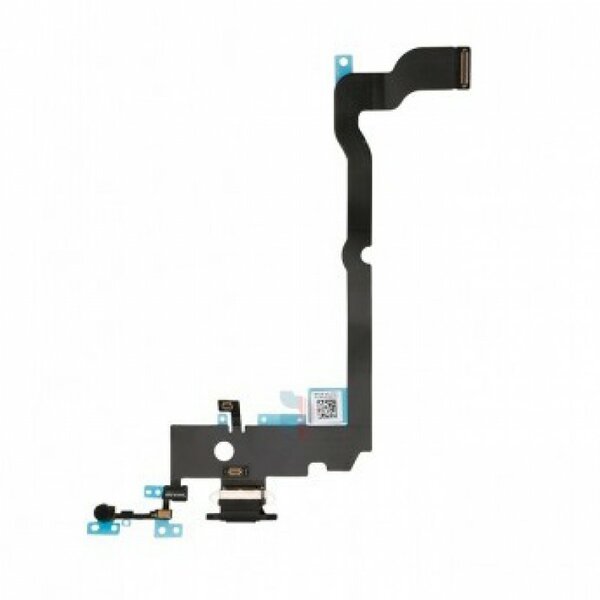For iPhone XS Max-Charger Connector Flex- Black