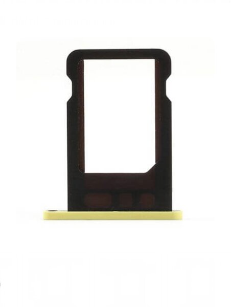 For iPhone 5C Sim Holder- Yellow