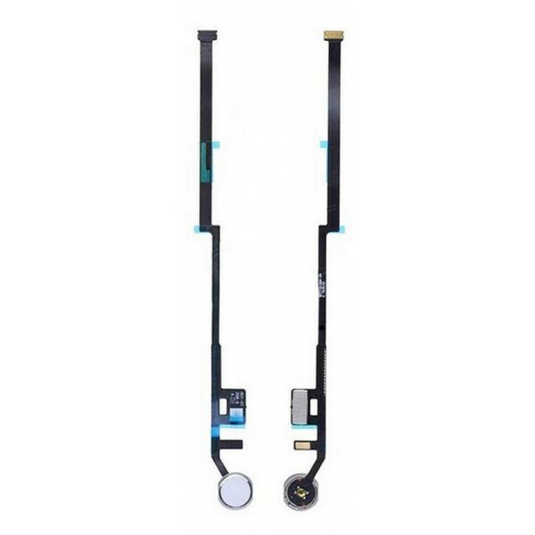 For iPad 10.2 2019-Home Button Flex- White