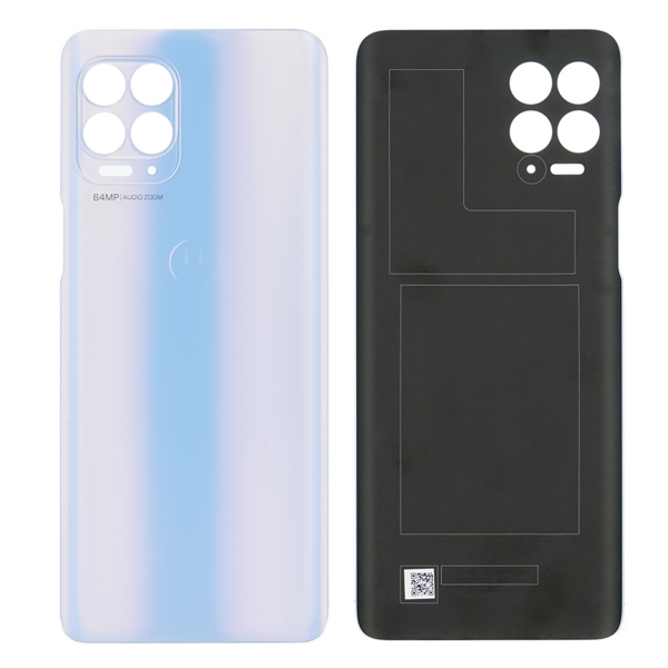 Motorola Moto G100 XT2125-Battery Cover- White