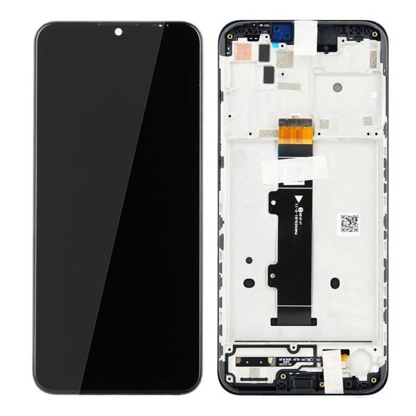 Motorola Moto G20 XT2128-Display + Frame- Black
