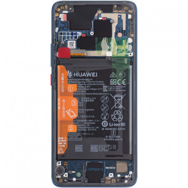 Huawei Mate 20 Pro-LCD Display Module + Battery- Blue