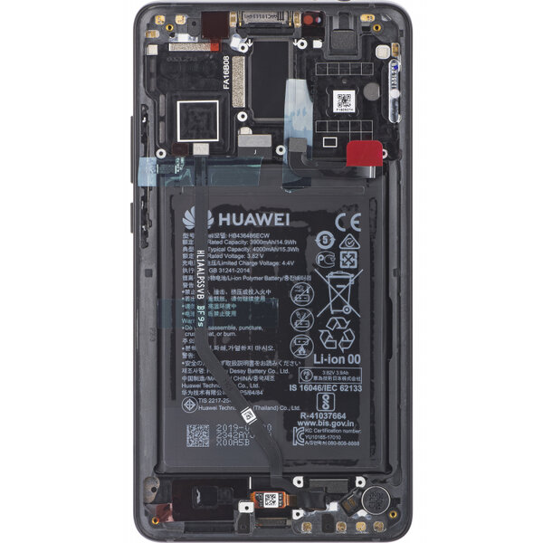 Huawei Mate 10-LCD Display Module + Battery- Black
