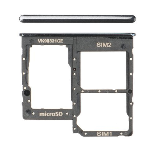 Samsung Galaxy A40 SM-A405F-Sim Holder- Black