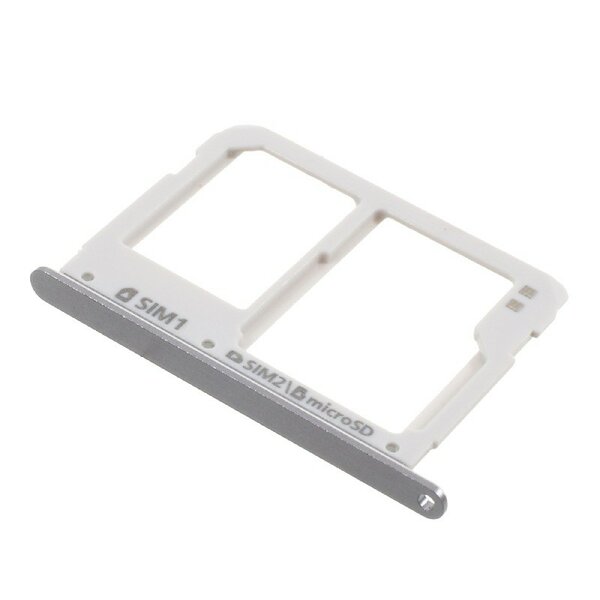 Samsung Galaxy A3 2016/ A5 2016-Sim/MicroSD Holder- Silver