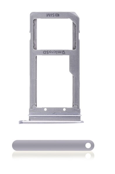 Samsung Galaxy S7/ S7 Edge-Sim Holder- Silver