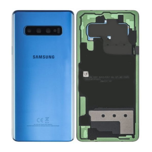 Samsung Galaxy S10 Plus G975F-Battery Cover- Prism Blue