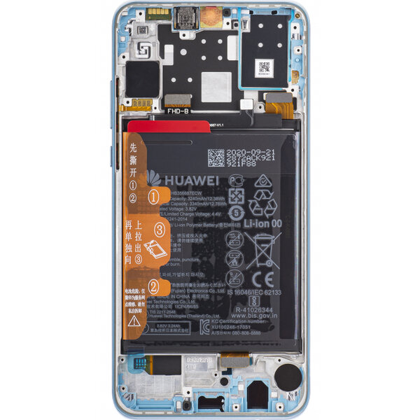 Huawei P30 Lite New Edition-LCD Display Module + Battery- Breathing Crystal