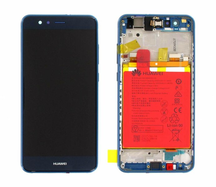 Huawei P10 Lite-LCD Display Module + Battery- Blue