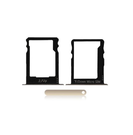 Huawei P8 Lite-Sim Holder- Gold