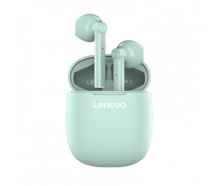 Bluetooth Earphone Lenovo HT30-BK SinglePoint TWS- Green 