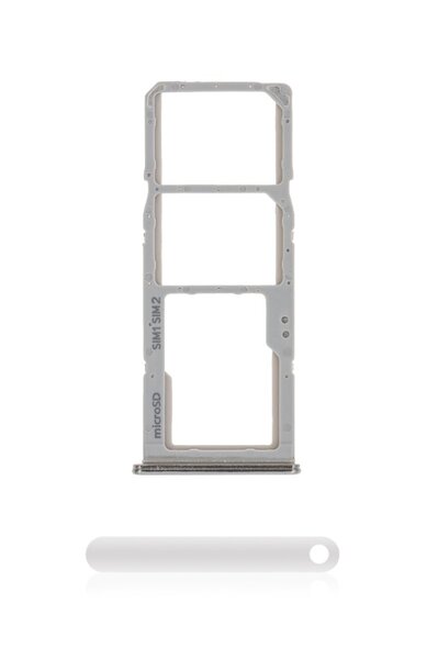 Samsung Galaxy A70 SM-A705F-Sim/SD Card Holder- Silver