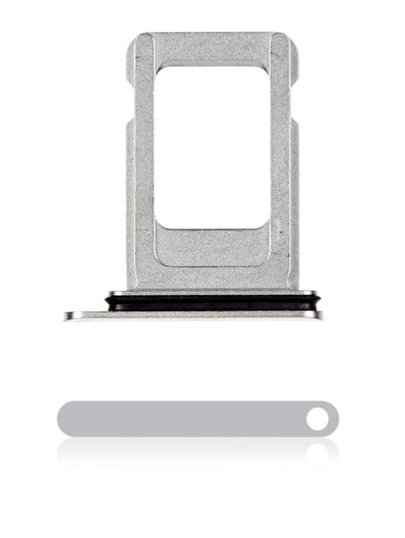 For iPhone 11 Pro-Sim Holder- Silver