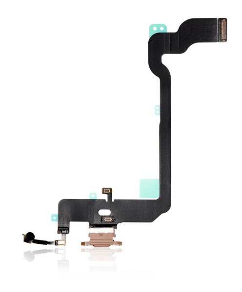 For iPhone XS-Charger Connector Flex- Gold