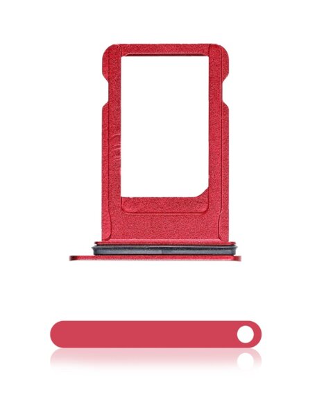 For iPhone 8-Sim Holder- Red