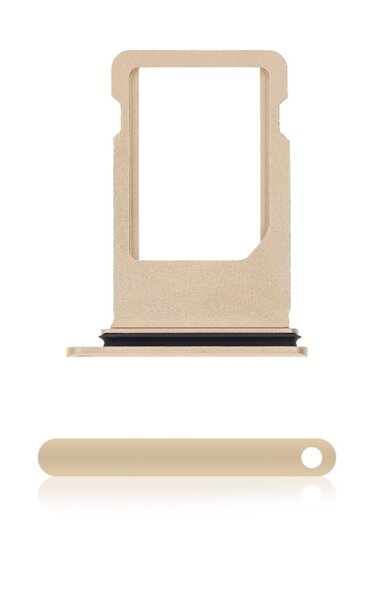 For iPhone 7 Plus-Sim Holder- Gold