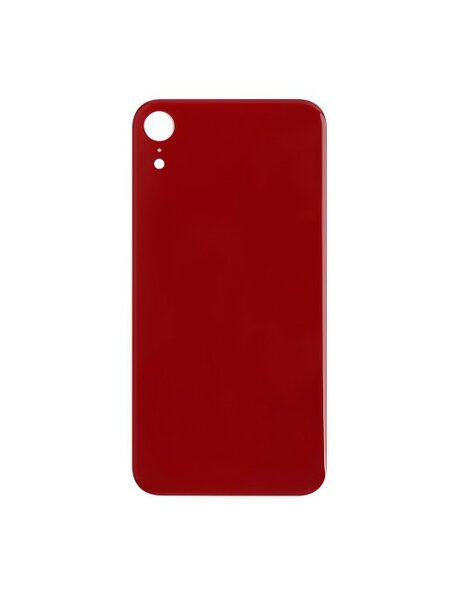 For iPhone XR Back Glass- Red