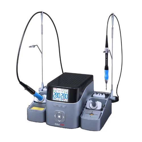 Aixun T420D Intelligente Dubbele Soldeerstation Ondersteuning T210 T115 T245 Solderen  Tips Voor Telefoon Pcb Reparatie