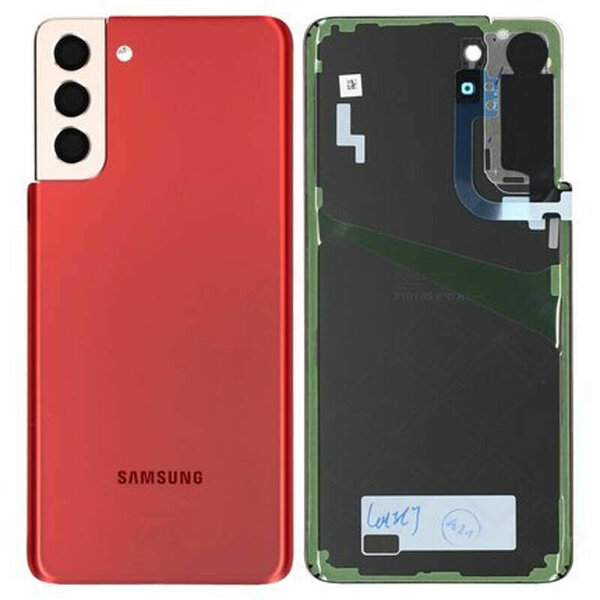 Samsung Galaxy S21 Plus SM-G996B-Battery Cover- Red
