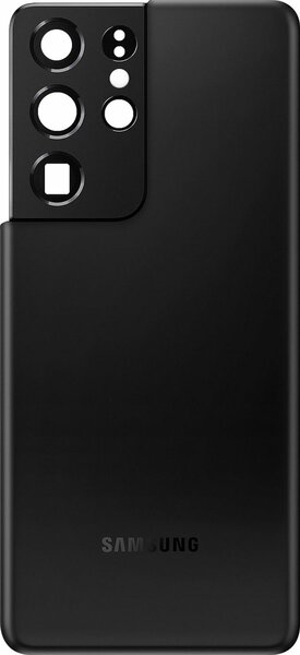 Samsung Galaxy S21 Ultra SM-G998B-Battery Cover Pulled- Phantom Black