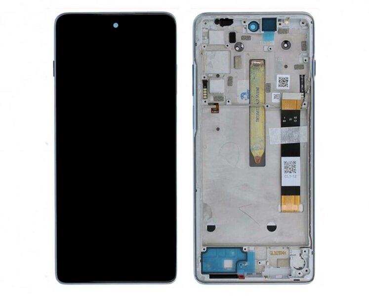 Motorola Moto G200 5G XT2175-LCD Display Module- Glacier Blue
