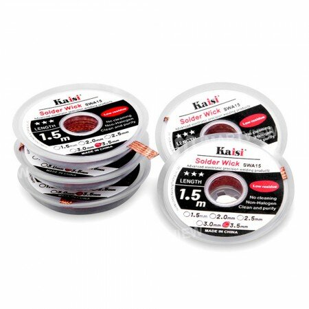 Kaisi SWA15 1.5M High-Quality BGA Desoldering Soldering Sucking Line 10pcs