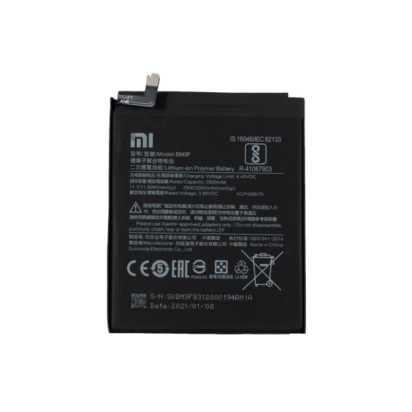 Xiaomi Mi 8 Pro-Battery Cover- Black