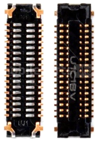 Samsung Galaxy S21FE SM-G990B- Board To Board Socket 34 Pin, 2 Row, 0.35mm 3710-003871 3Pcs