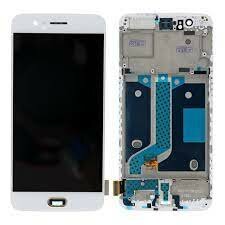 OnePlus 5- Display + Digitizer + Frame- White