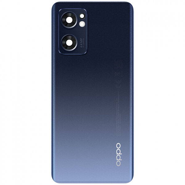 Oppo Find X5 Lite/ Reno 7 5G-Battery Cover Pulled- Black