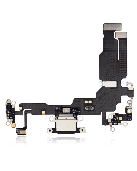 For iPhone 15 Charger Connector Flex- Black
