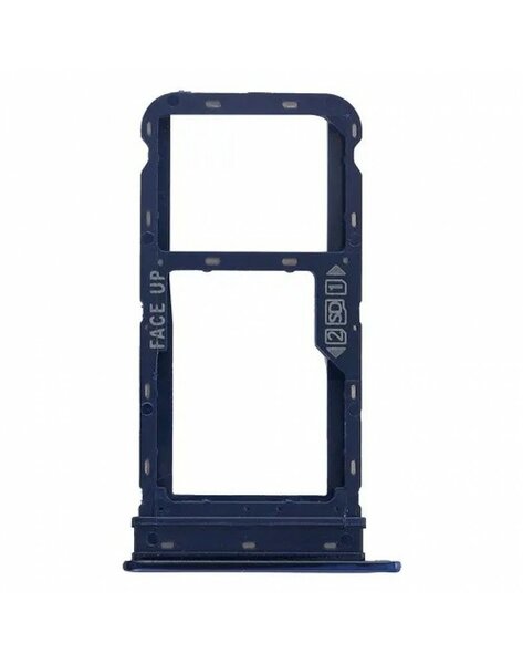Motorola Moto G8 XT2045-1-Sim Holder- Blue