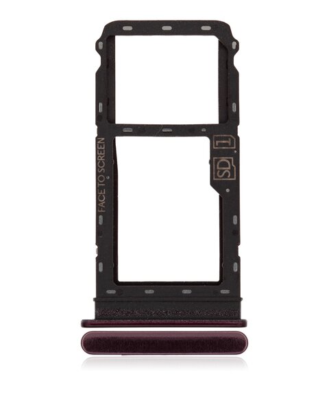 Motorola Moto G8 Plus-Sim Holder- Red